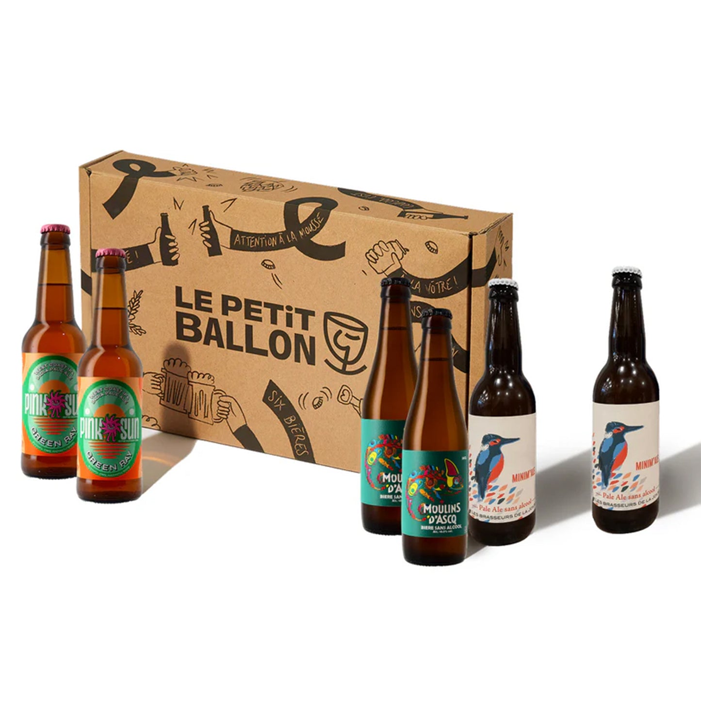 Conjunto Sem Pressão Sem Álcool - 6 garrafas