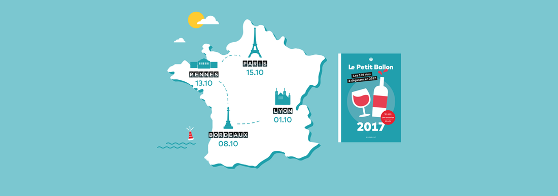 Le Petit Ballon dédicace son guide vin !
