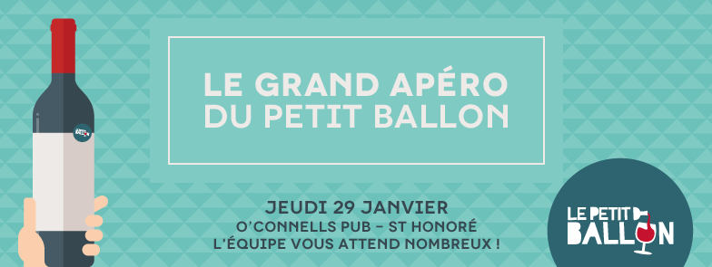 Le grand apéro du Petit Ballon - le 29 Janvier