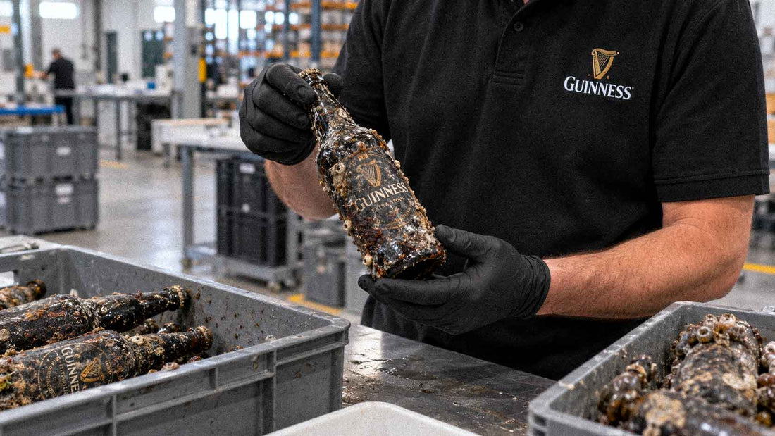 Une Guinness vieille de 162 ans retrouvée dans une épave