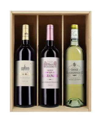 Coffret Bordeaux en Trois Nuances