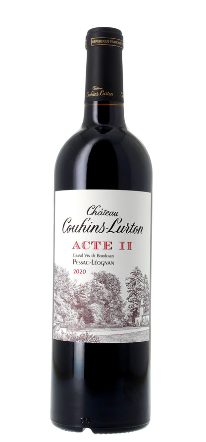 Château Couhins-Lurton - Acte II - AOP Pessac-Léognan - Rouge - 2020