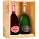 Champagne Ruinart - Coffret Duo R Millésimé et Rosé - AOP Champagne