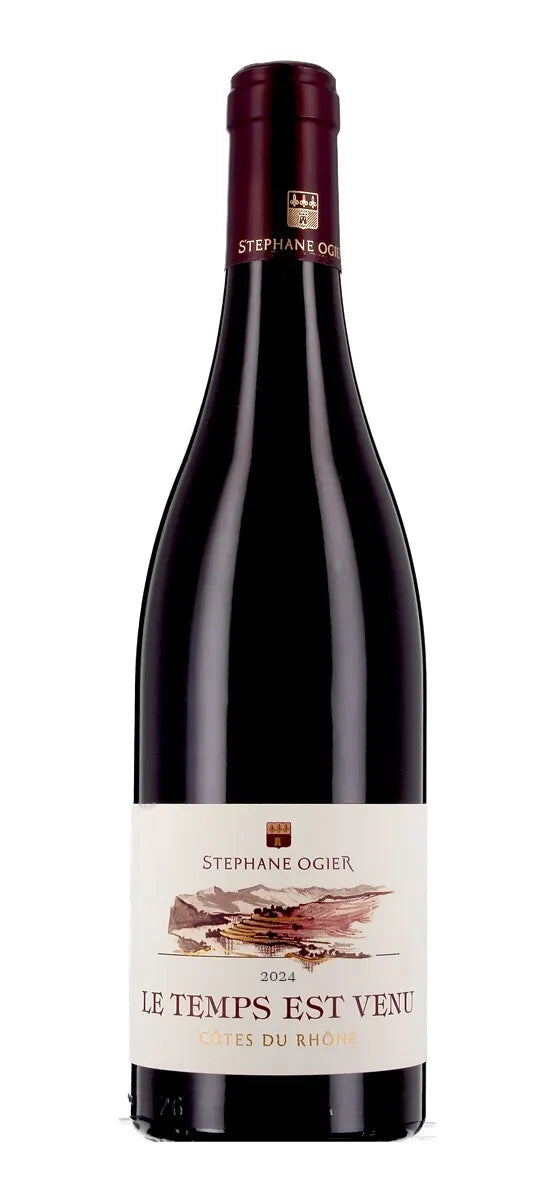 Stéphane Ogier - Le Temps est Venu - AOP Côtes-du-Rhône - Rouge - 2024