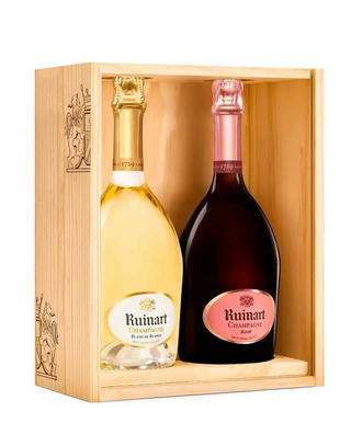 Champagne Ruinart - Conjunto Duo Blanc de Blancs e Rosé