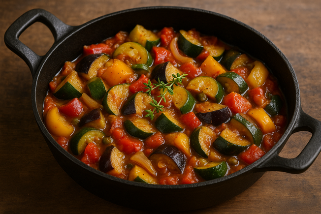 Prato de ratatouille