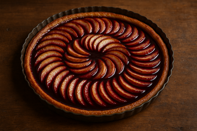 Foto da tarte acabada