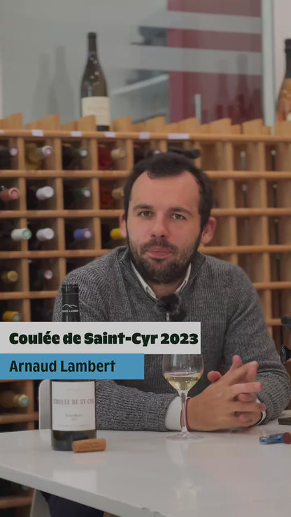 Arnaud Lambert - Coulée de Saint-Cyr - AOP Saumur - Branco - 2023